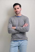 Left Coast Tee Lux Fine Gauge Pure Cashmere Crew Shirt