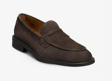 Allen Edmonds Como Chocolate Suede Penny Loafer