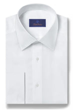 David Donahue Regular Fit Tuxedo Shirt