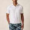 Johnnie-O Frankie White Johnny Collar Polo