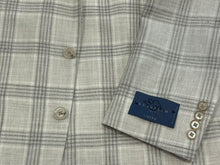 Tony The Tailor Cream/Grey Plaid Jacket