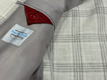 Tony The Tailor Cream/Grey Plaid Jacket