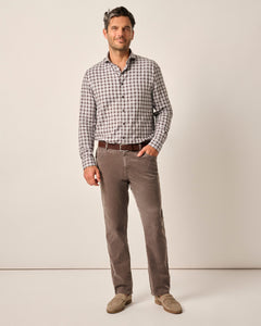 Johnnie-O Harkers Grey Corduroy Pant