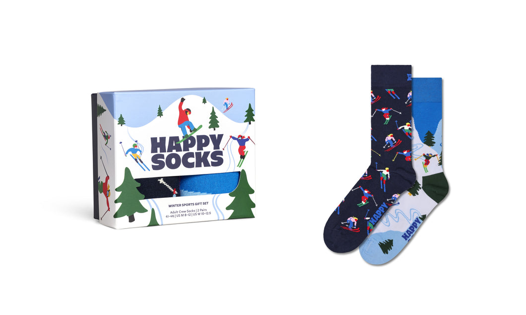 Happy Socks 2-Pack Winter Sports Socks