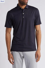 Johnnie-O Huronn Black Performance Polo