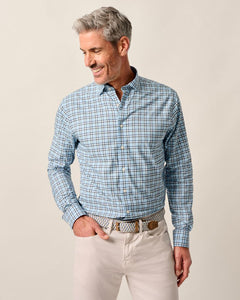 Johnnie-O Jaden Maliblu Performance Button Up