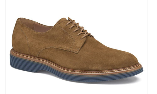 J&M Collection Jenson Snuff Suede Plain Toe