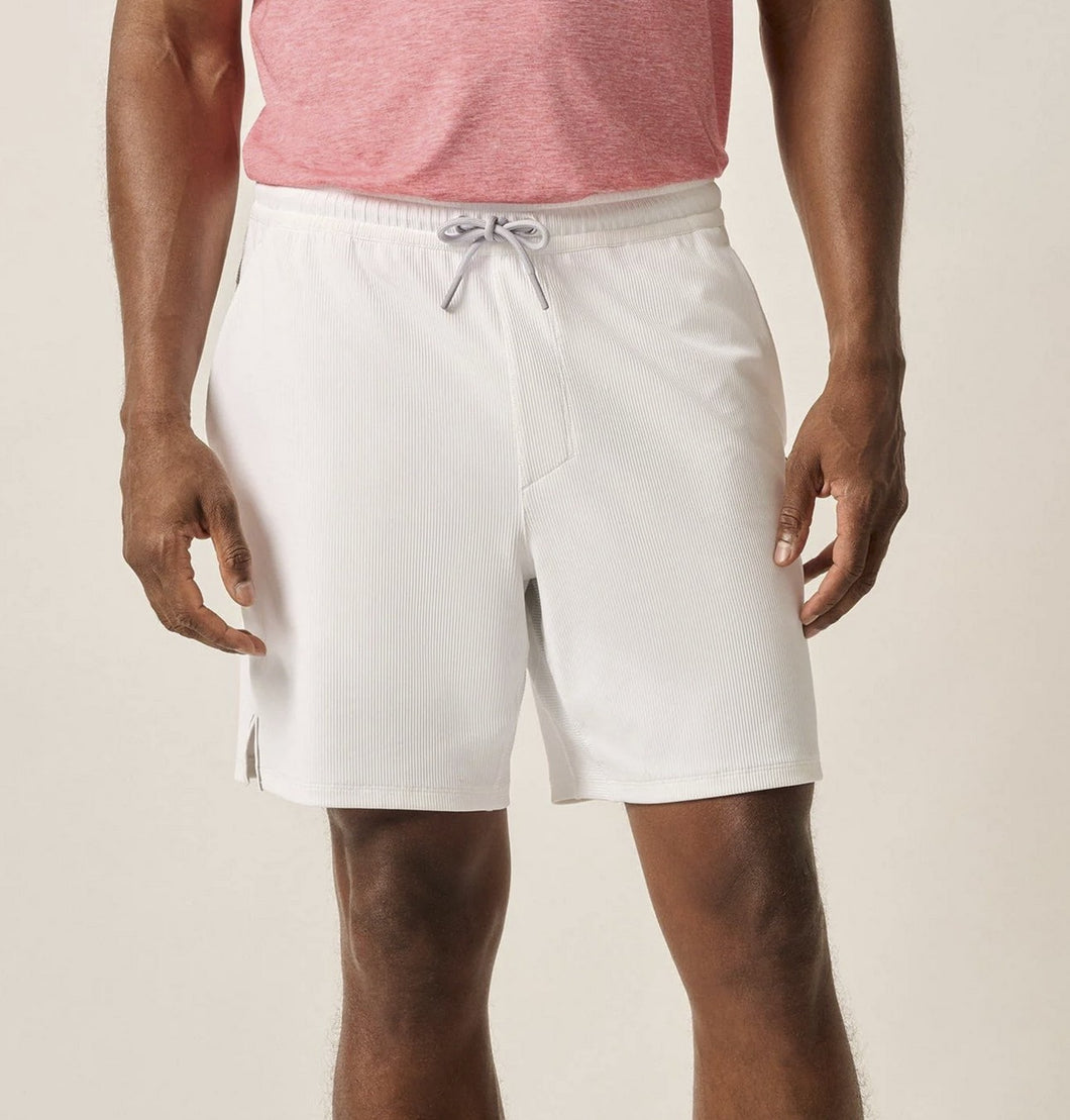 Johnnie-O Jumpin White Lounge Shorts