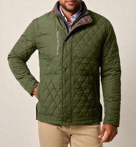 Johnnie-O Juno Mangrove Quilted Jacket