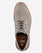 J&M Larkin Grey Nubuck Wingtip