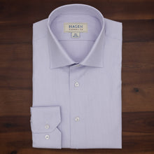 Hagen Lilac Mini Houndstooth Dress Shirt