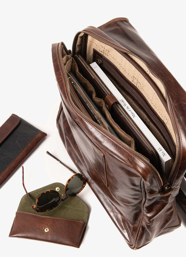 Moore & Giles Wynn Mail Bag Briefcase