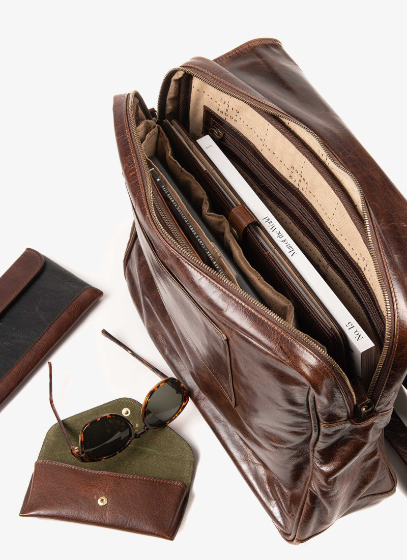 Moore & Giles Wynn Mail Bag Briefcase