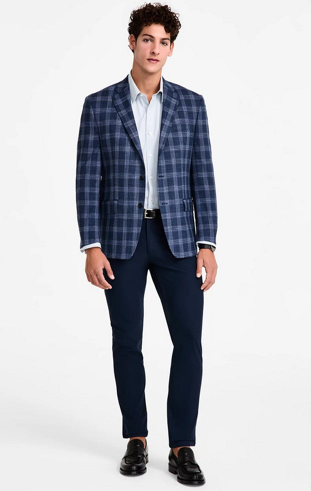 Michael Kors Midnight Plaid Jacket