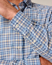 Johnnie-O Ollie Navy Performance Button Up