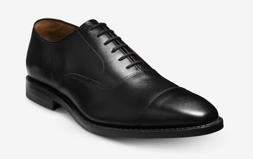 Allen Edmonds Park Avenue Black Captoe