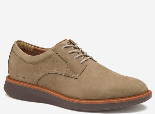 J&M XC+ Parker Taupe Suede Waterproof Plain Toe