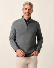 Johnnie-O Raynor Charcoal Merino 1/4 Zip