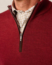 Johnnie-O Raynor Cinnamon Merino 1/4 Zip