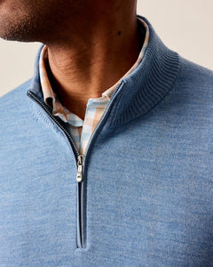 Johnnie-O Raynor Maliblu Merino 1/4 Zip