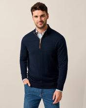 Johnnie-O Raynor Navy Merino 1/4 Zip