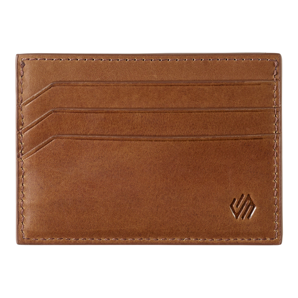J&M Rhodes Tan Weekender Wallet