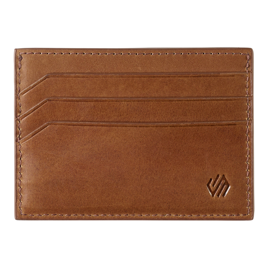 J&M Rhodes Tan Weekender Wallet