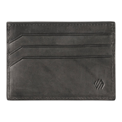 J&M Rhodes Black Weekender Wallet