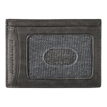 J&M Rhodes Black Weekender Wallet