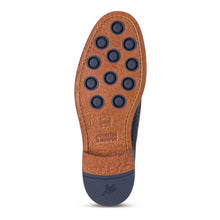 J&M Ripley Navy Suede Wingtip