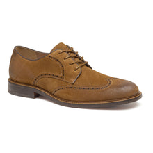 J&M Ripley Snuff Suede Wingtip