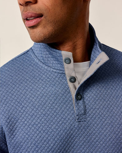 Johnnie-O Rockwells Diamond Quilted Henley