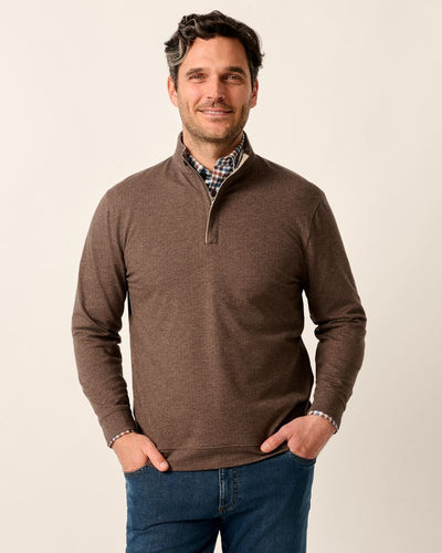 Johnnie-O Rubin Bison Cotton/Cashmere 1/4 Zip