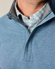 Johnnie-O Rubin Maliblu Cotton/Cashmere 1/4 Zip