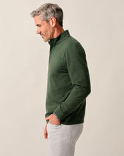Johnnie-O Rubin Moss Cotton/Cashmere 1/4 Zip