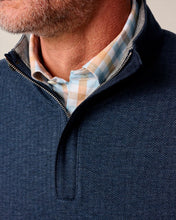 Johnnie-O Rubin Navy Cotton/Cashmere 1/4 Zip