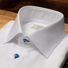 Hagen White Steep Twill Dress Shirt