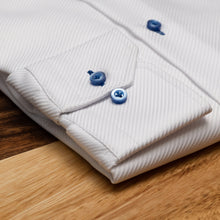 Hagen White Steep Twill Dress Shirt