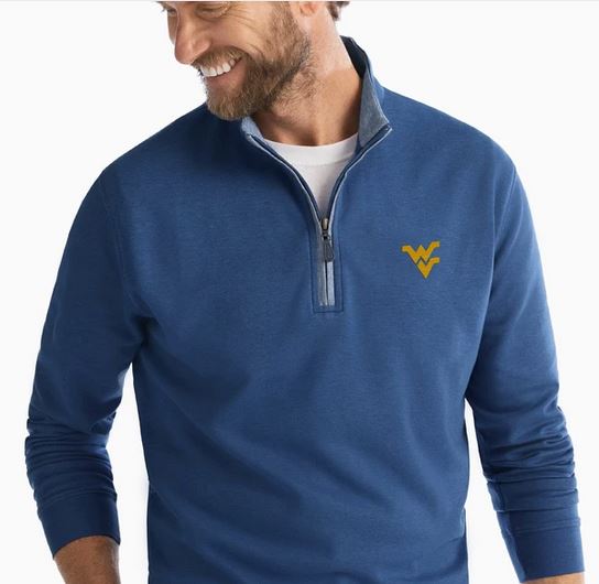 Johnnie-O Sully WVU 1/4 Zip