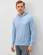 Johnnie-O Talon Stripe Carbon Fiber Featherweight Hoodie