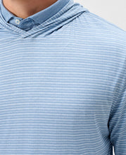 Johnnie-O Talon Stripe Carbon Fiber Featherweight Hoodie