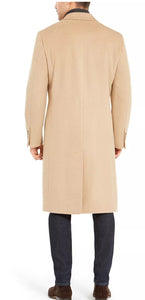 Tony The Tailor Camel Cashmere Blend Topcoat