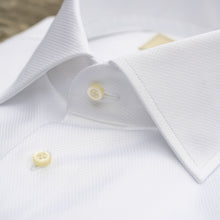 Hagen White Dobby Formal Shirt