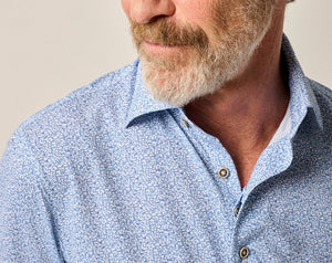 Johnnie-O Waylan Short Sleeve Button Up