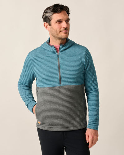 Johnnie-O Werner Mercury Hooded 1/2 Zip Pullover
