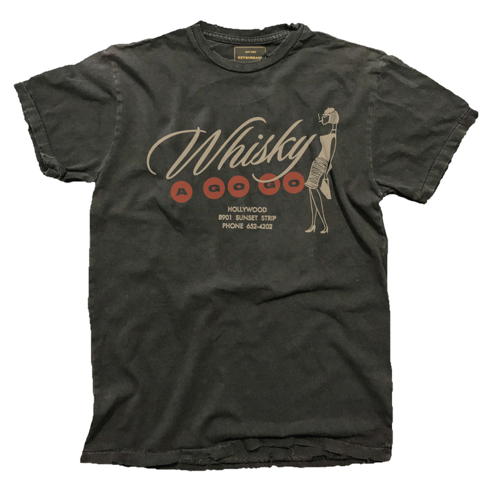 Whiskey A Go Go Black Label T-Shirt