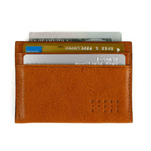 Moore & Giles License Wallet in Modern Saddle