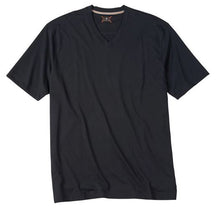 Left Coast Tee Black V-Neck Tee Shirt