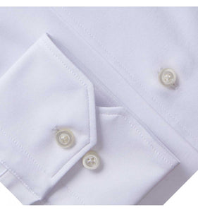 Emanuel Berg Modern 4-FLEX White Sport Shirt